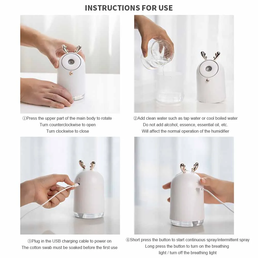 7 Hours Humidificador Cute Pet Mini Portable Mute Essential Aroma Oil Diffuser Car Difusor USB Air Purifier For Home Office Gift
7 Hours Humidificador Cute Pet Mini Portable Mute Essential Aroma Oil Diffuser Car Difusor USB Air Purifier For Home Office Gift