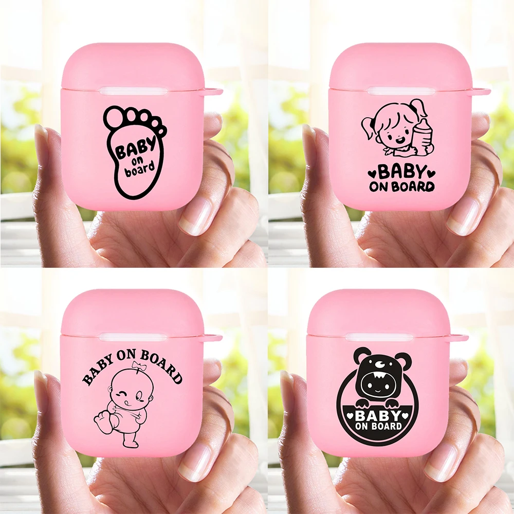New Cover for Airpods 1/2 Earphone Baby On Board funny cartoon cute Protector Fundas Airpods Case Air Pods Charging Box Bags
New Cover for Airpods 1/2 Earphone Baby On Board funny cartoon cute Protector Fundas Airpods Case Air Pods Charging Box Bags