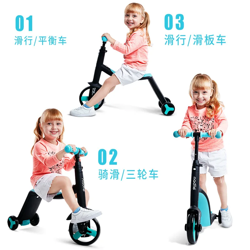 Children's Scooter Balance Tricycle Three-in-one Baby Yo-yo Car Triciclo Bebe Kids Bike Trike Uonibaby Marche Pied PoussetteBici
Children's Scooter Balance Tricycle Three-in-one Baby Yo-yo Car Triciclo Bebe Kids Bike Trike Uonibaby Marche Pied PoussetteBici