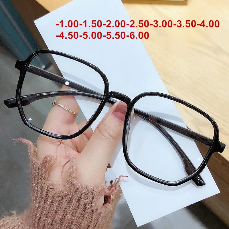 -1.0-1.5-2.0-2.5-3.0 To -6.0 Transparent Finished Myopia Glasses Men Women Optical Eyeglasses Prescription Nearsighted Eyewear
-1.0-1.5-2.0-2.5-3.0 To -6.0 Transparent Finished Myopia Glasses Men Women Optical Eyeglasses Prescription Nearsighted Eyewear