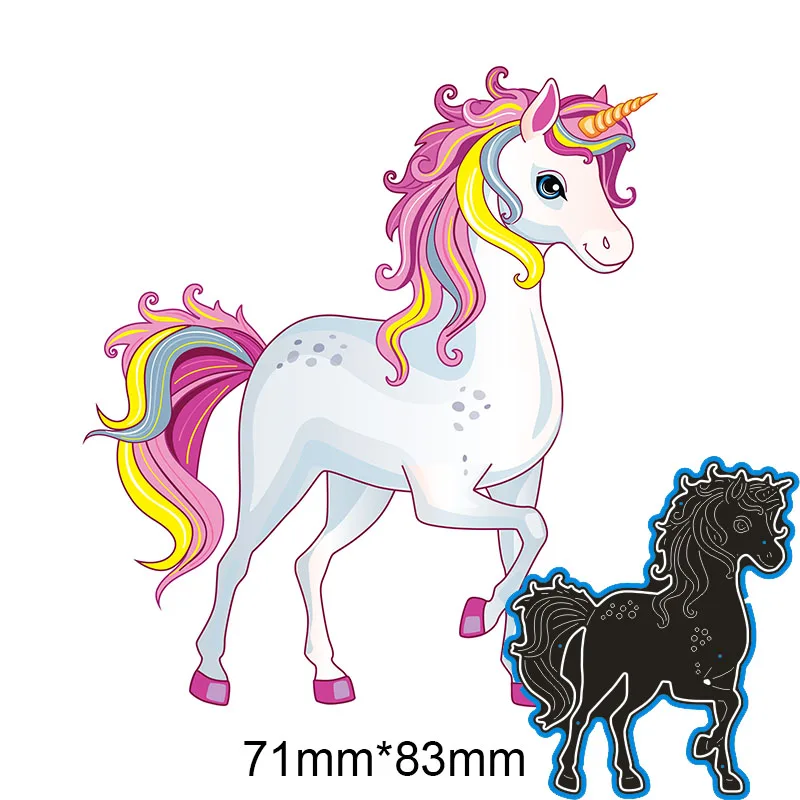 New Metal Cutting Dies 71*83mm Pony For Card DIY Scrapbooking stencil Paper Craft Album template Dies
New Metal Cutting Dies 71*83mm Pony For Card DIY Scrapbooking stencil Paper Craft Album template Dies
