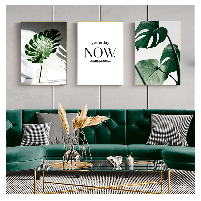 Print Plant Leaf Fresh Words Art Posters Green Art Wall Picture Living Room Poster Home Decoration Nordic Canvas Painting Modern
Print Plant Leaf Fresh Words Art Posters Green Art Wall Picture Living Room Poster Home Decoration Nordic Canvas Painting Modern