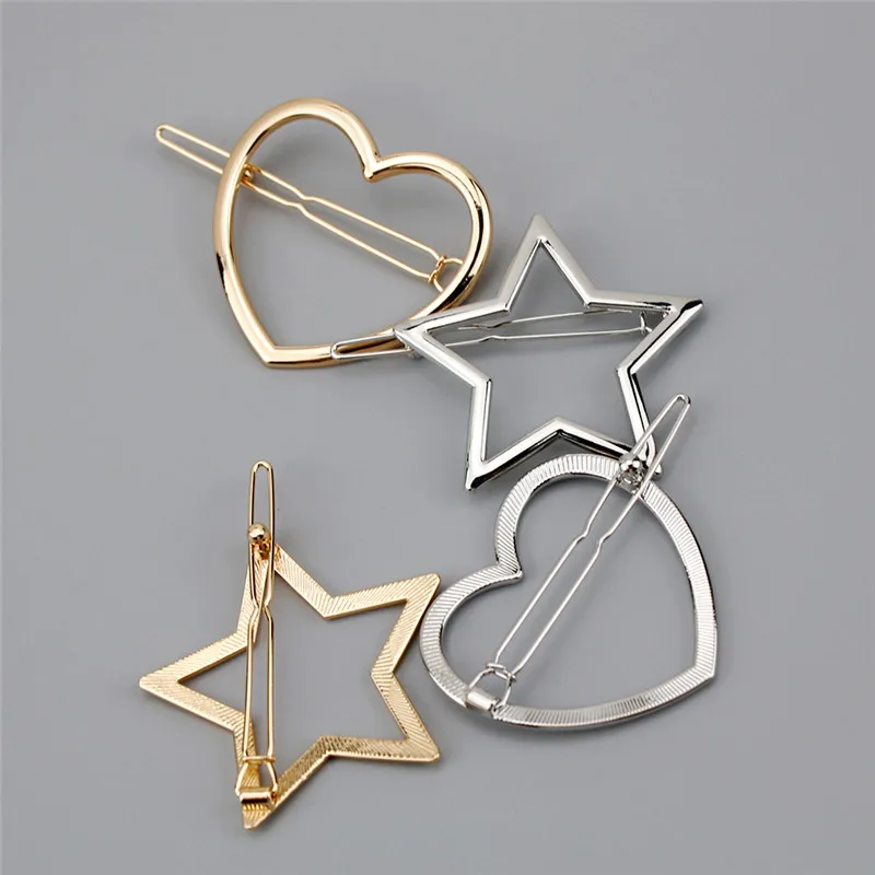 1Pcs Metal Ponytail Holder Fashion Women Alloy Star/Pentagramme Hairclips for A Half-up Hairstyle Korean Hair Accessories
1Pcs Metal Ponytail Holder Fashion Women Alloy Star/Pentagramme Hairclips for A Half-up Hairstyle Korean Hair Accessories