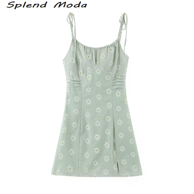 Splend Moda Casual Chic Chrysanthemum Print Sling Mini Dress Women Holiday Cotton Split Dress Sexy Backless Ladies Dresses
Splend Moda Casual Chic Chrysanthemum Print Sling Mini Dress Women Holiday Cotton Split Dress Sexy Backless Ladies Dresses