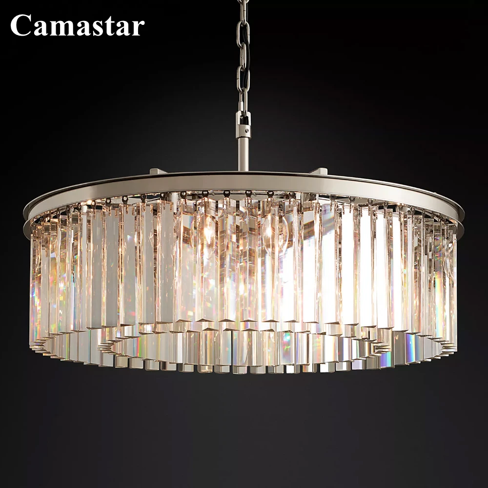 Rhys Round Chandelier Modern Prism Crystal Ceiling Chandelier Lighting LED Double Crystal Pendant Lamp Lustre for Living Room
Rhys Round Chandelier Modern Prism Crystal Ceiling Chandelier Lighting LED Double Crystal Pendant Lamp Lustre for Living Room