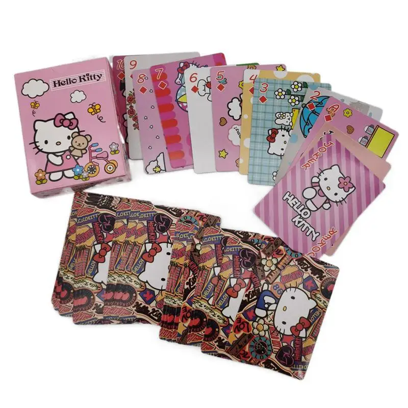 Kawaii Sanriod Anime Peripheral Series Cartoon Cute Kitty Puzzle Creative Card Playing Card Action Figures
Kawaii Sanriod Anime Peripheral Series Cartoon Cute Kitty Puzzle Creative Card Playing Card Action Figures