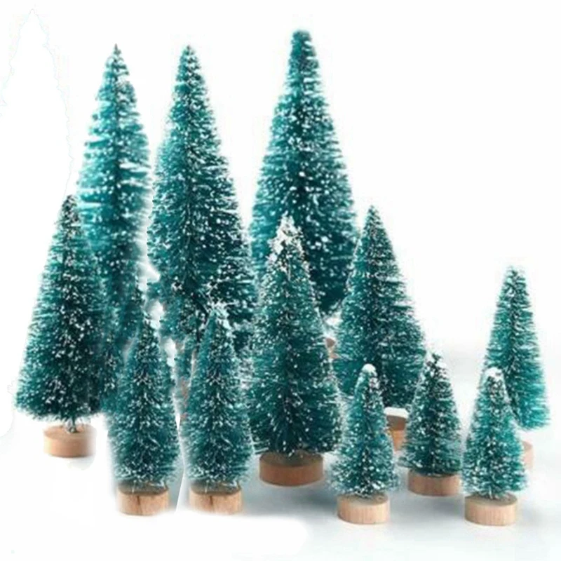 12Pcs Pine Needle Christmas Tree Micro-Landscape Accessories Creative Snow Tree Landscaping Christmas Home Decoration 
12Pcs Pine Needle Christmas Tree Micro-Landscape Accessories Creative Snow Tree Landscaping Christmas Home Decoration