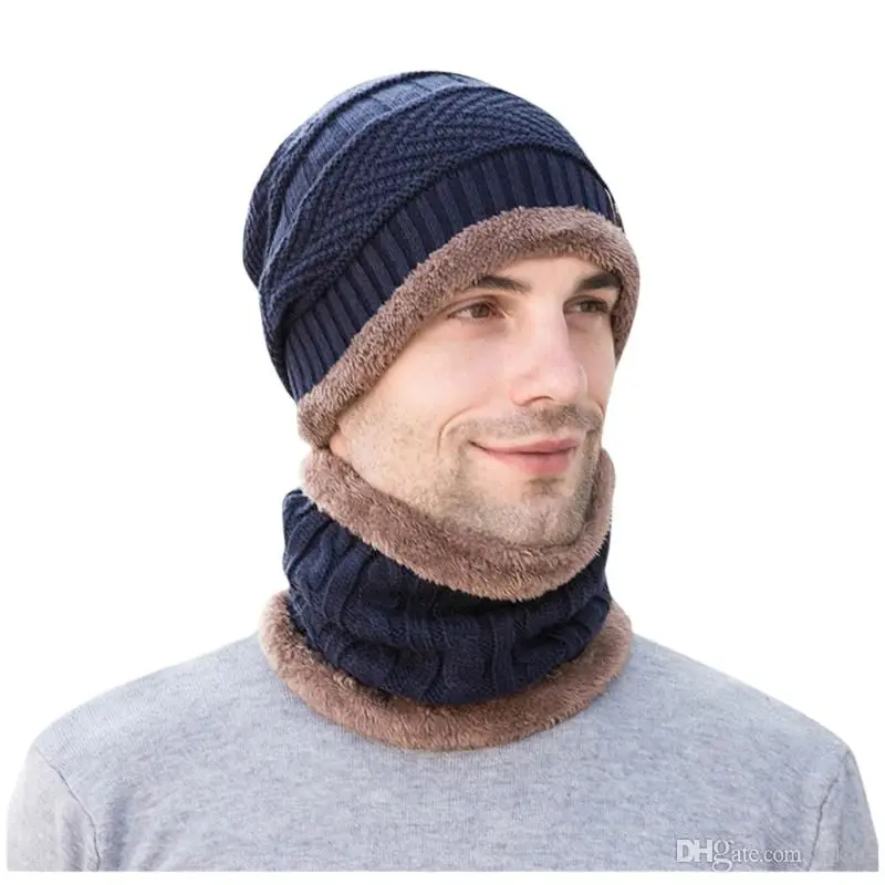 Velvet Men Cap Winter Autumn Beanie Winter Hats For Women Men Unisex Warm Knitted Beanie Hat Scarf Collar Set Bonnet Enfant
Velvet Men Cap Winter Autumn Beanie Winter Hats For Women Men Unisex Warm Knitted Beanie Hat Scarf Collar Set Bonnet Enfant