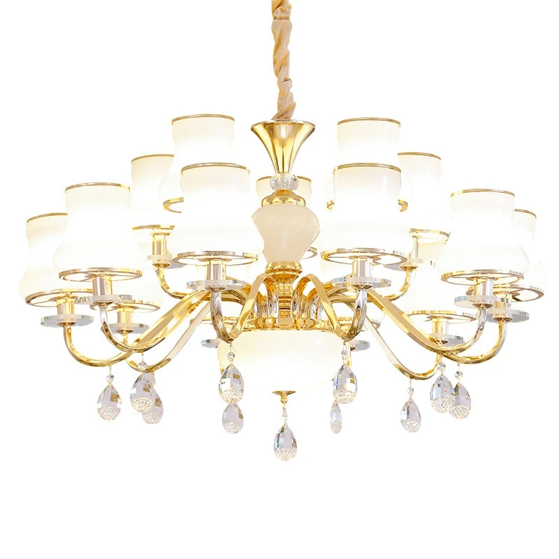 Modern Crystal Chandelier European Style LED Chandelier Lighting Luxurious Living Room Lustre Cristal Indoor Crystal Lighting
Modern Crystal Chandelier European Style LED Chandelier Lighting Luxurious Living Room Lustre Cristal Indoor Crystal Lighting