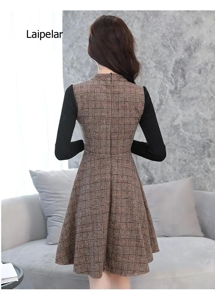 Woollen Dress Knitted Long Sleeve 2020 New Women's Medium Length Slim Fit Autumn Winter Thickened Skirt
Woollen Dress Knitted Long Sleeve 2020 New Women's Medium Length Slim Fit Autumn Winter Thickened Skirt