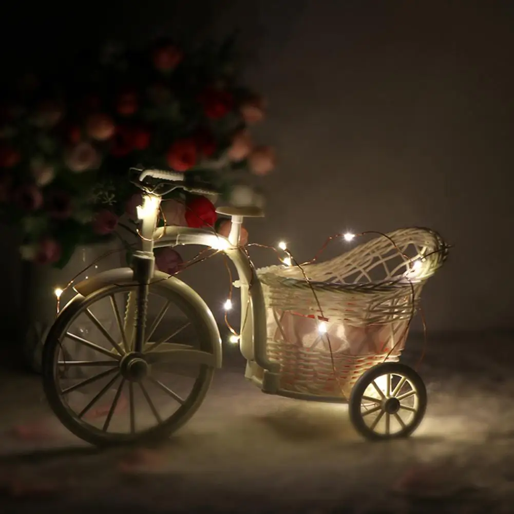 HiMISS 1M 10LED Copper Wire LED String Lights Holiday Lighting Fairy Garland for Christmas Tree Wedding Party Decoration
HiMISS 1M 10LED Copper Wire LED String Lights Holiday Lighting Fairy Garland for Christmas Tree Wedding Party Decoration