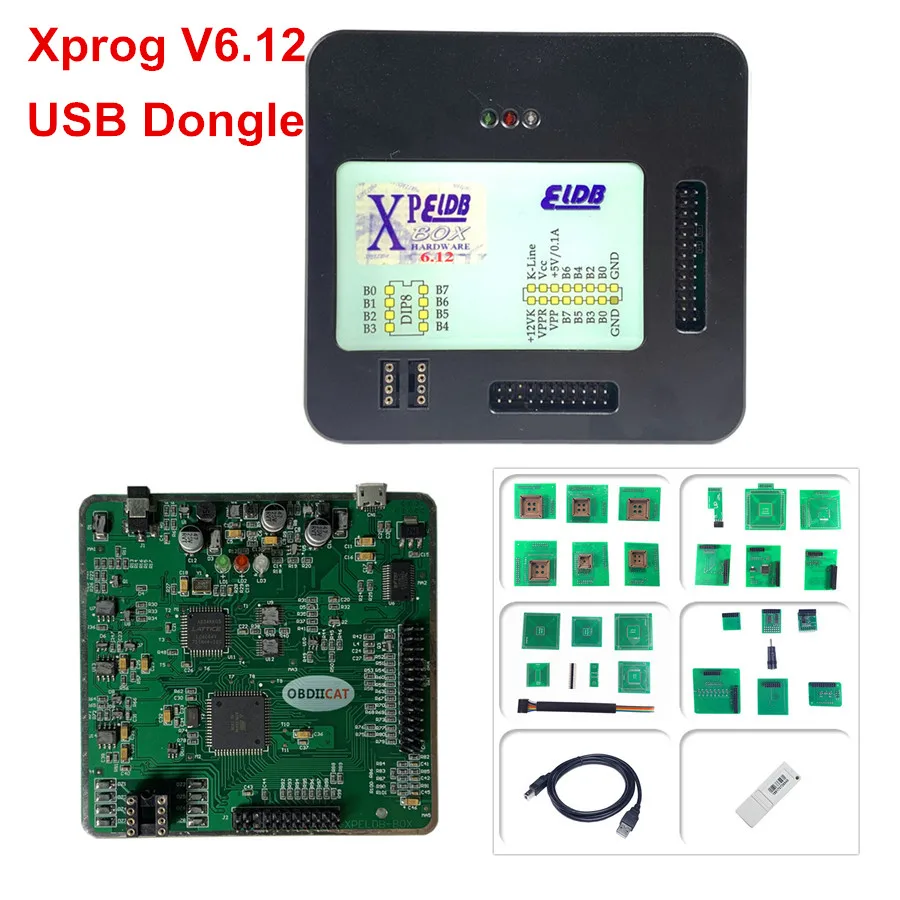 

Новый Xprog 6,12 XPELDB XPROG-M V6.12 V5.84 V5.74 V5.55 XPROG коробка Авто ECU чип Тюнинг программист черный металлический ящик XPROG-M