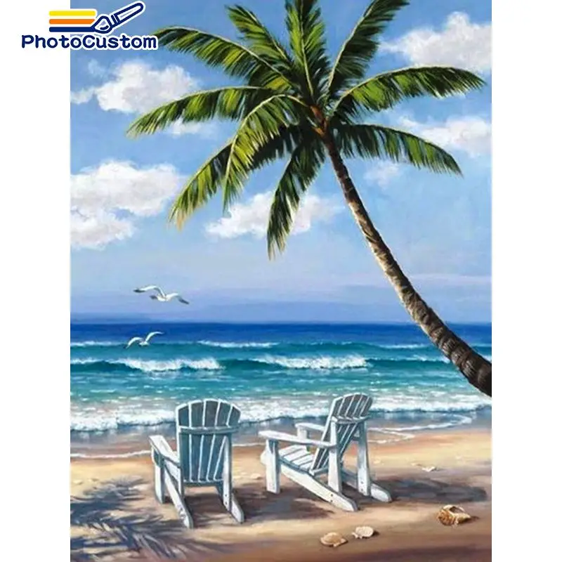 PhotoCustom DIY Diamond Painting Seaside Tree Kits Diamond Mosaic Cross Stitch Landcape Embroidery Wall Art
PhotoCustom DIY Diamond Painting Seaside Tree Kits Diamond Mosaic Cross Stitch Landcape Embroidery Wall Art