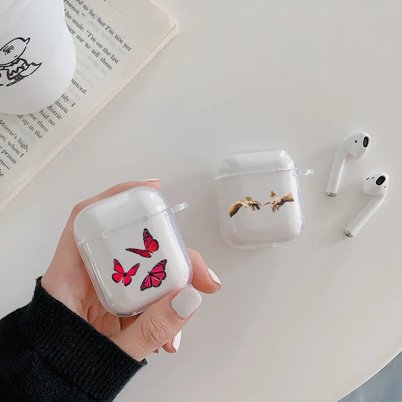 Модный чехол Monarch Butterfly для Airpods 1 2, чехол, милый мультяшный мягкий чехол для наушников Air pods 2, чехол для зарядки Fundas Coque
Модный чехол Monarch Butterfly для Airpods 1 2, чехол, милый мультяшный мягкий чехол для наушников Air pods 2, чехол для зарядки Fundas Coque