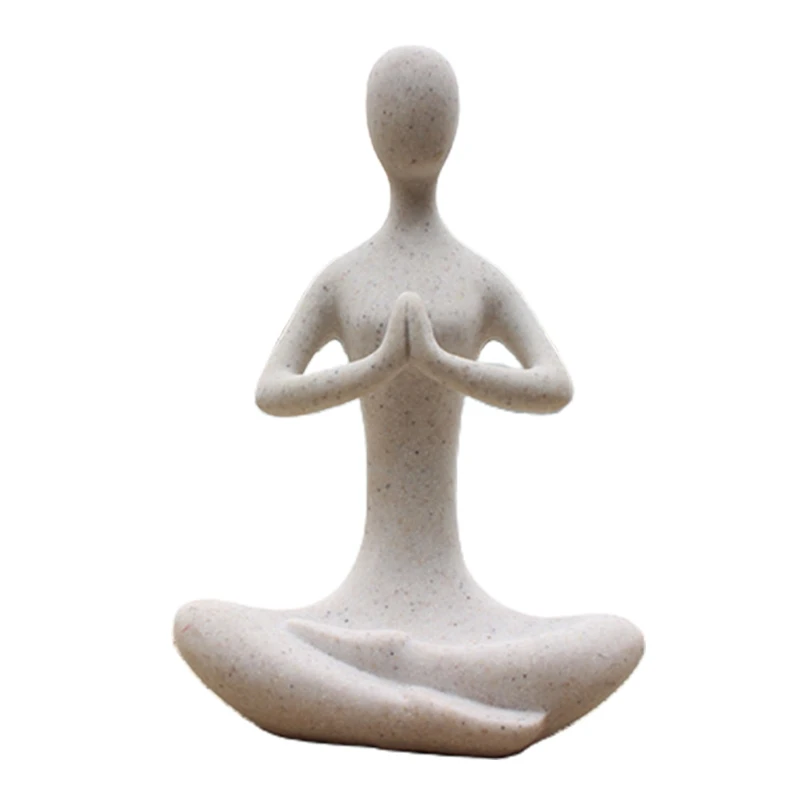 Meditation Yoga Pose Statue Figurine Resin Crafts Figure Creative Desktop Decoration Ornaments for Home
Meditation Yoga Pose Statue Figurine Resin Crafts Figure Creative Desktop Decoration Ornaments for Home