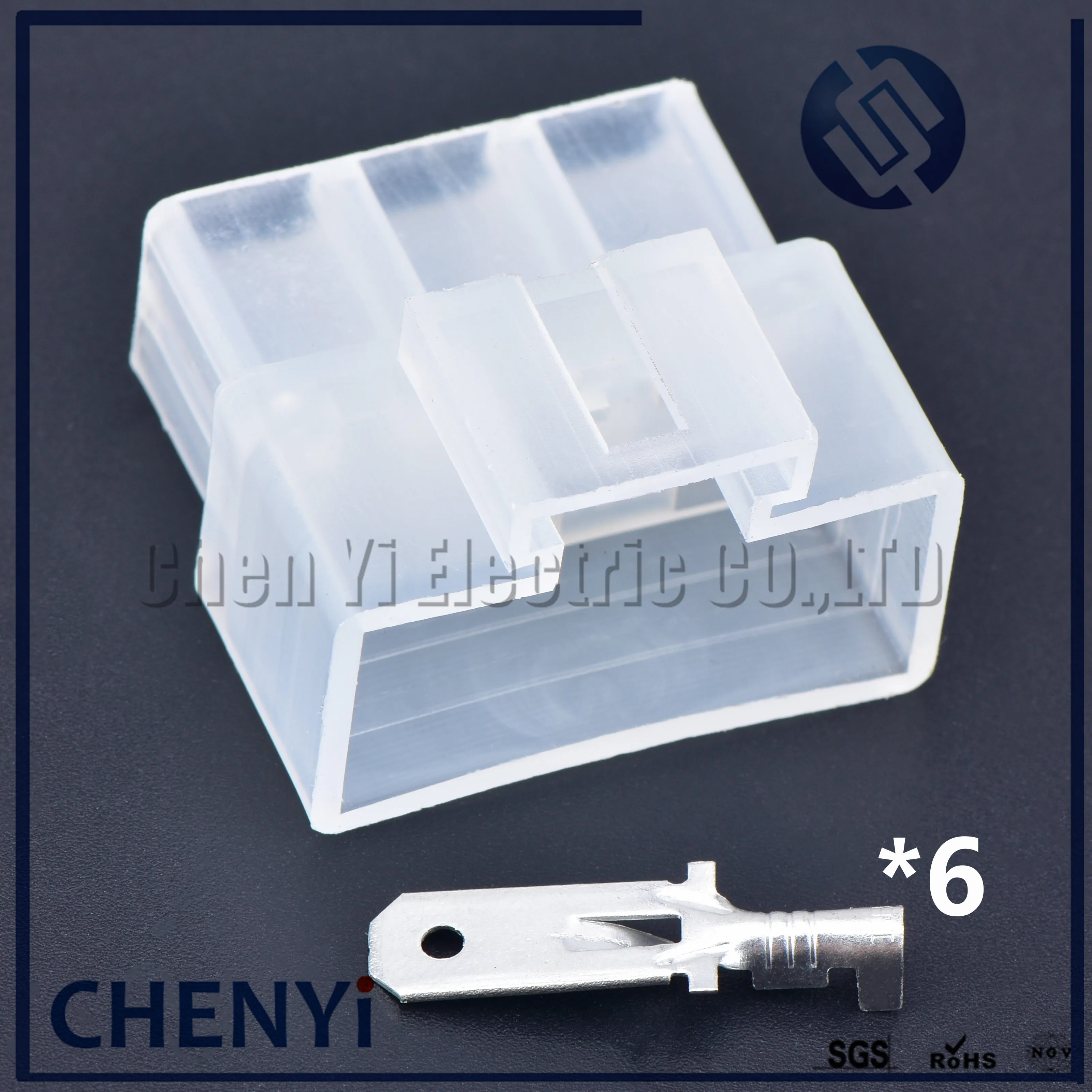 5 set 6 pin 6.3mm male ABS plastic housing plug auto wiring harness cable unsealed connector With terminal
5 set 6 pin 6.3mm male ABS plastic housing plug auto wiring harness cable unsealed connector With terminal