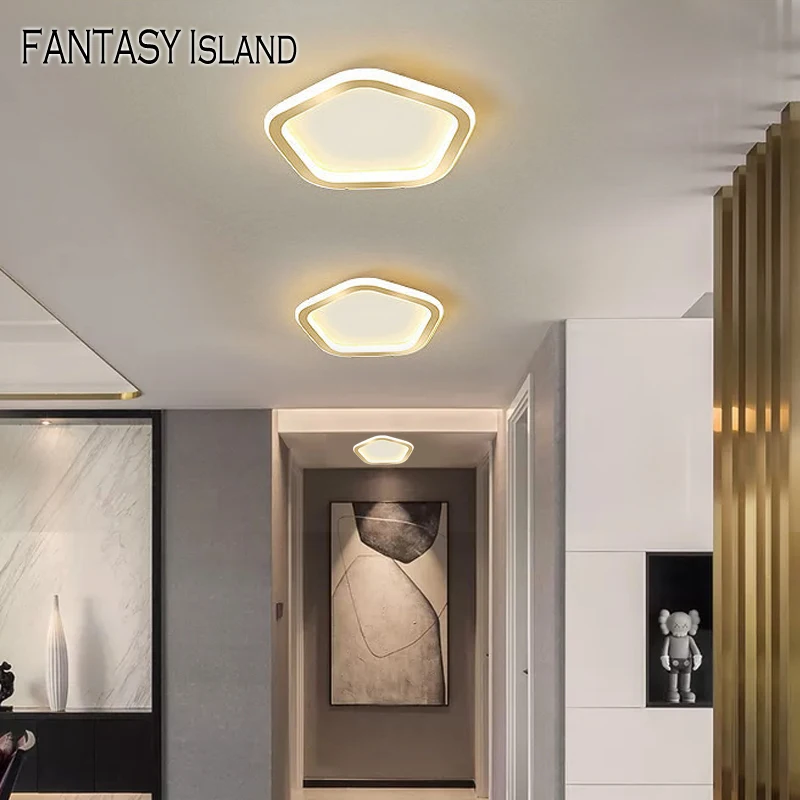 Triangle Stars Square concise aisle corridor balcony lights gold led ceiling lamps for kitchen bathroom home lighting fixtures
Triangle Stars Square concise aisle corridor balcony lights gold led ceiling lamps for kitchen bathroom home lighting fixtures