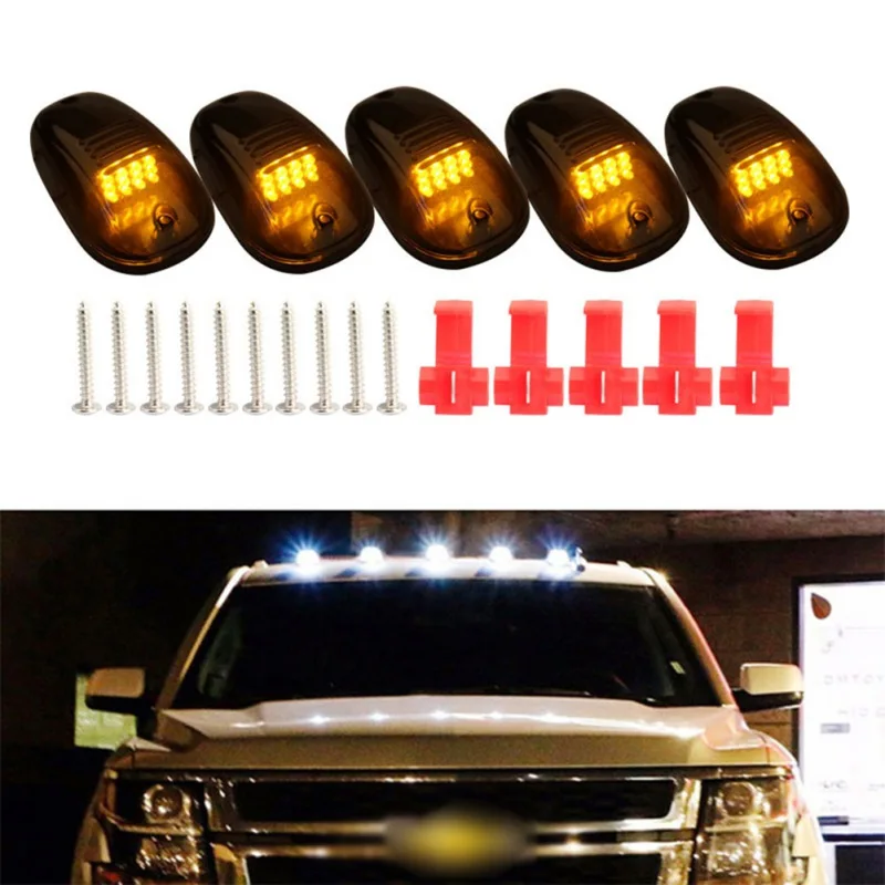 Suitable For Pickup Truck Roof Mouse Lamp Cab Marker Roof 12LED Light F150 Lamp Waterproof And Dustproof Five Pack
Suitable For Pickup Truck Roof Mouse Lamp Cab Marker Roof 12LED Light F150 Lamp Waterproof And Dustproof Five Pack