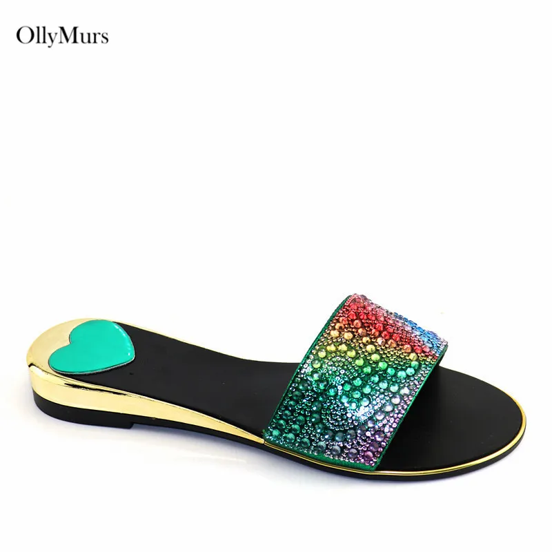 Hot Sale Fashion Woman Rhinestone Low Heels Shoes African Summer Style Rhinestone Slipper Shoes Size 38-43
Hot Sale Fashion Woman Rhinestone Low Heels Shoes African Summer Style Rhinestone Slipper Shoes Size 38-43