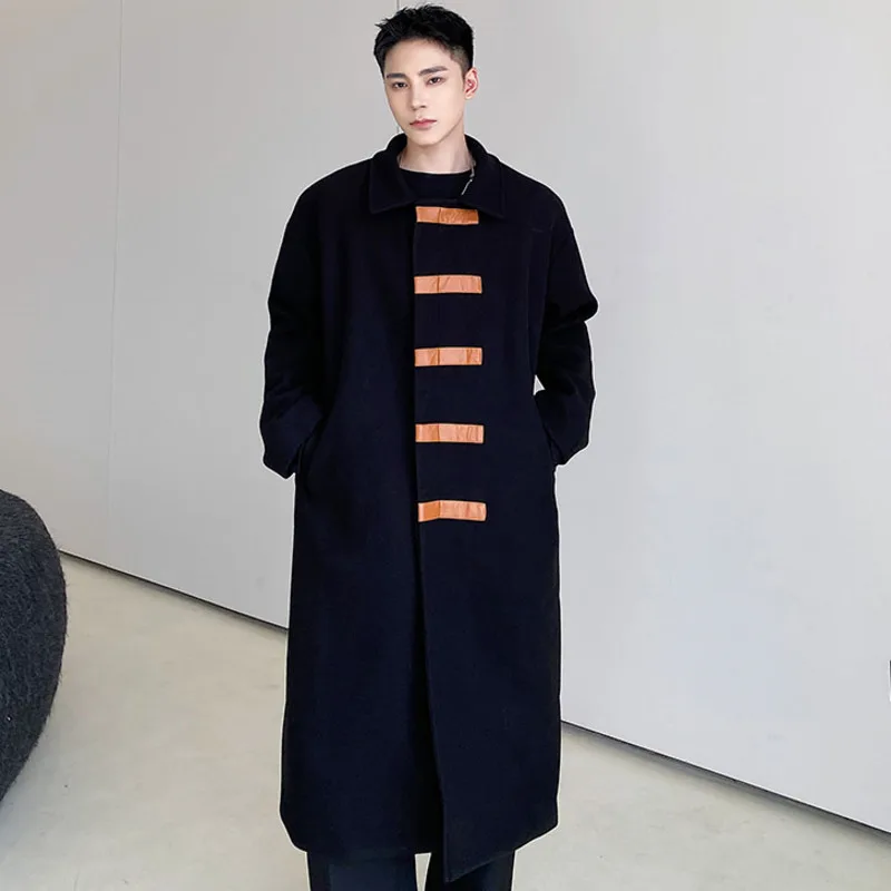 Korean Lapel Woolen Jacket Men's Clothing Loose Long Coat 2022 Autumn Winter Thickening Tops Fashion Casual Clothes For Male New
Korean Lapel Woolen Jacket Men's Clothing Loose Long Coat 2022 Autumn Winter Thickening Tops Fashion Casual Clothes For Male New