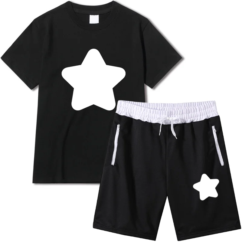 Men's clothing 2022 new fashion men's suit T-shirt suit sportswear oversized men's sportswear T-shirt + shorts sportswear 2 sets
Men's clothing 2022 new fashion men's suit T-shirt suit sportswear oversized men's sportswear T-shirt + shorts sportswear 2 sets