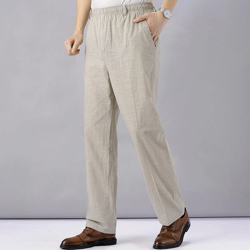 Men's High Waist Trausers Summer Pants Clothing Novelty 2021 Linen Loose Cotton Elastic Band Thin Work Vintage Wide Legs Pants
Men's High Waist Trausers Summer Pants Clothing Novelty 2021 Linen Loose Cotton Elastic Band Thin Work Vintage Wide Legs Pants
