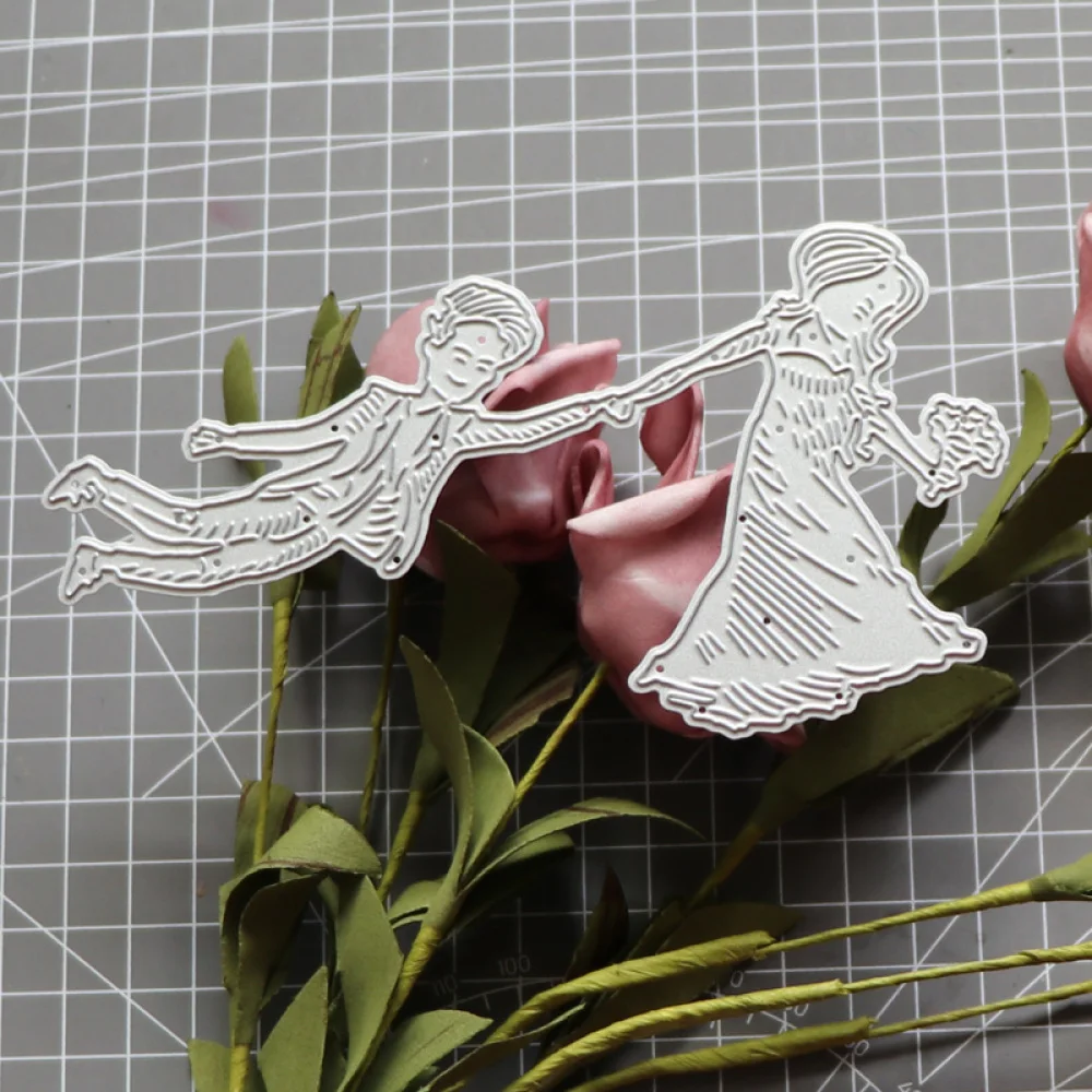 Couple Holding Flowers Metal Steel Cutting Dies Stencils for Making Scrapbooking DIY Album Paper Cards Embossing Dies
Couple Holding Flowers Metal Steel Cutting Dies Stencils for Making Scrapbooking DIY Album Paper Cards Embossing Dies