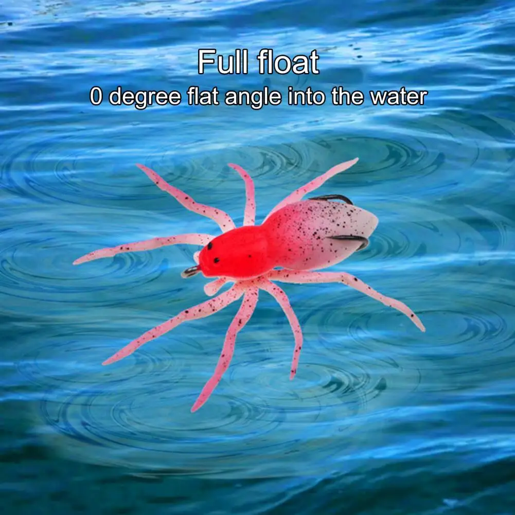 7g 8cm Spider Bait Impact-Resistant 3D Eyes Colorful Soft Silicone Artificial Weedless Spider Lure for Outdoor
7g 8cm Spider Bait Impact-Resistant 3D Eyes Colorful Soft Silicone Artificial Weedless Spider Lure for Outdoor