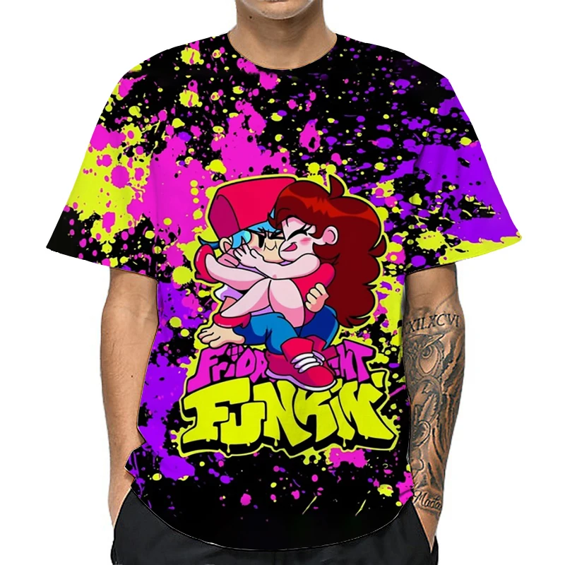 Summer Unisex Friday Night Funkin 3D Print T Shirts Men Women Cartoon Anime T-shirts Adult Short Sleeves Tshirt Casual Camiseta
Summer Unisex Friday Night Funkin 3D Print T Shirts Men Women Cartoon Anime T-shirts Adult Short Sleeves Tshirt Casual Camiseta