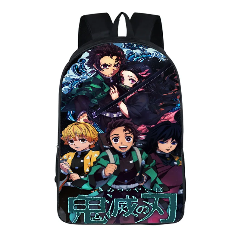 High Quality Anime Kimetsu No Yaiba Backpack Fashion Surprise Gift Travel Rucksack Students Boys Girls School Bag Schoolbag
High Quality Anime Kimetsu No Yaiba Backpack Fashion Surprise Gift Travel Rucksack Students Boys Girls School Bag Schoolbag