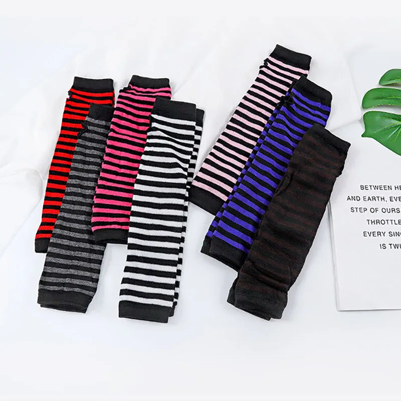 Unisex Long Fingerless Gloves Arm Cover Striped Cotton Wrist Sleeves Arm Warmer Sleeve Knitted Gloves Womens Fingerless Gloves
Unisex Long Fingerless Gloves Arm Cover Striped Cotton Wrist Sleeves Arm Warmer Sleeve Knitted Gloves Womens Fingerless Gloves