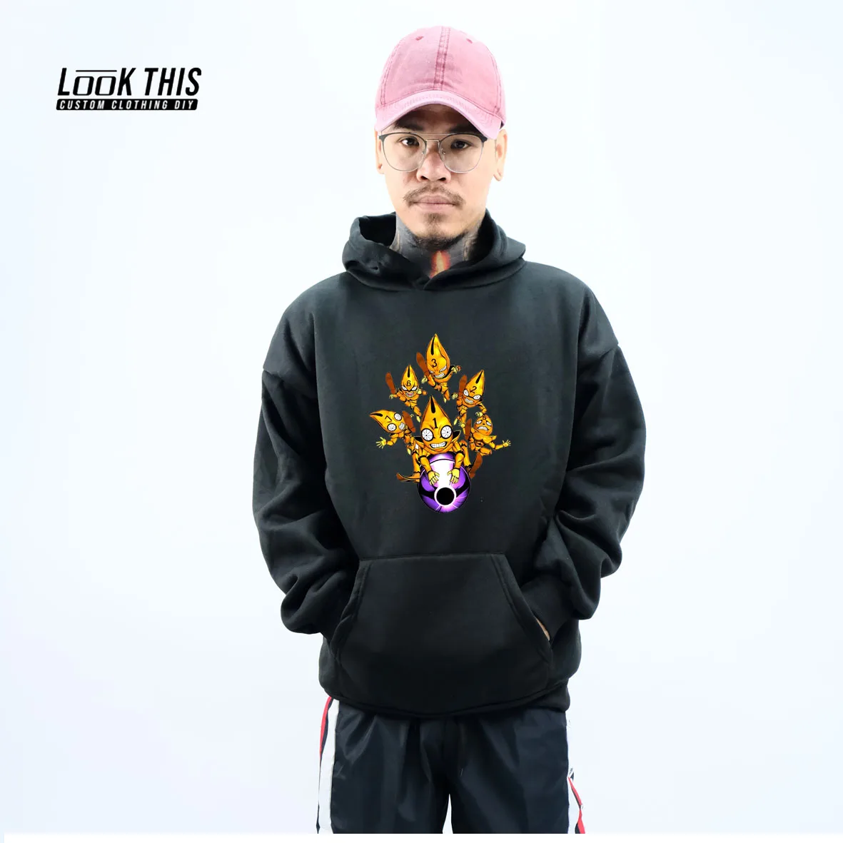 JoJo Bizarre Adventure Boy Teens Casual Long Sleeve Tops Harajuku Style Cool Letter Men's Hoodies Fun Print Loose Hooded Hoody 
JoJo Bizarre Adventure Boy Teens Casual Long Sleeve Tops Harajuku Style Cool Letter Men's Hoodies Fun Print Loose Hooded Hoody
