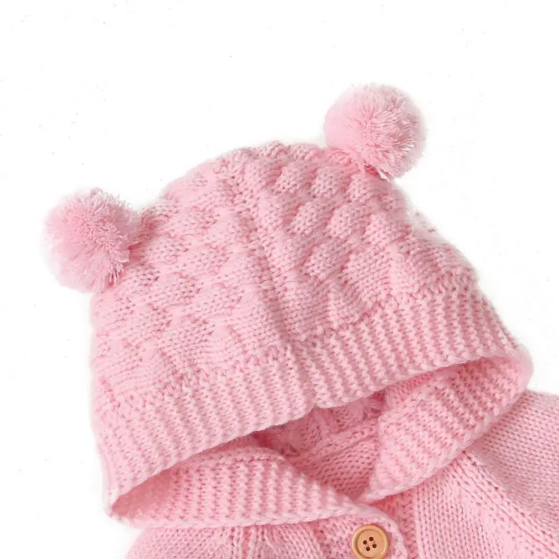 Autumn Infant Baby Girls Clothes Long Sleeve Knitted Solid Print Hoodie Rompers Sweater Kids Boys Jumpsuit 
Autumn Infant Baby Girls Clothes Long Sleeve Knitted Solid Print Hoodie Rompers Sweater Kids Boys Jumpsuit