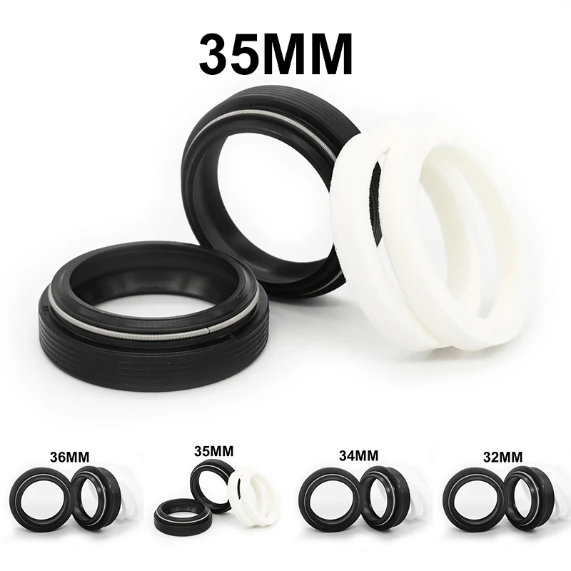 1 Pair Bike Bicycle Front Fork Dust Seal Oil Seals For Fox/ Rockshox/ Xfusion/ Magura/ Manitou 32mm 34mm 35mm 36mm Bicycle parts
1 Pair Bike Bicycle Front Fork Dust Seal Oil Seals For Fox/ Rockshox/ Xfusion/ Magura/ Manitou 32mm 34mm 35mm 36mm Bicycle parts