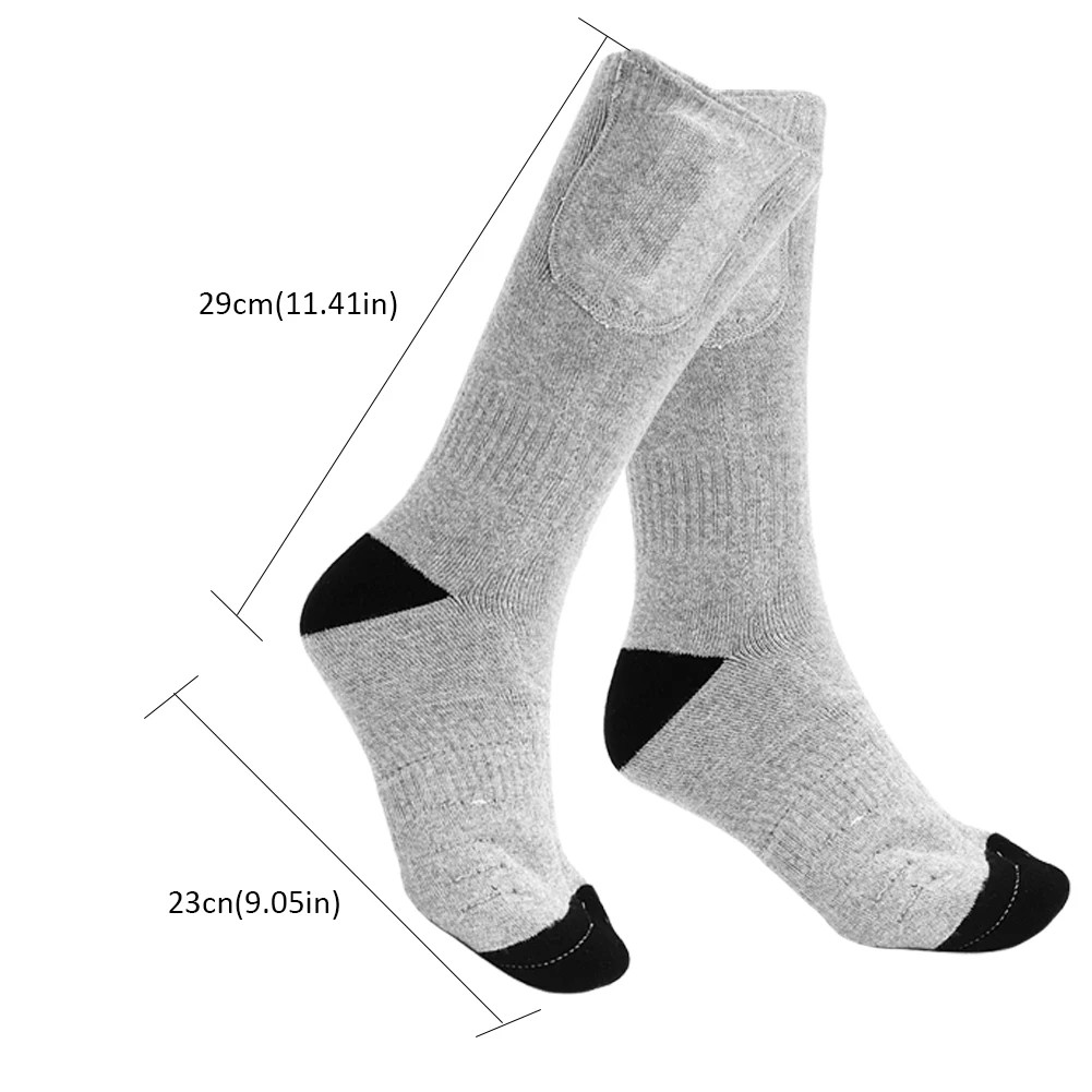 Heating Sock Warmer Socks Electric Heated Socks Rechargeable Battery For Women Men Winter Outdoor Skiing Cycling Sport Socks
Heating Sock Warmer Socks Electric Heated Socks Rechargeable Battery For Women Men Winter Outdoor Skiing Cycling Sport Socks
