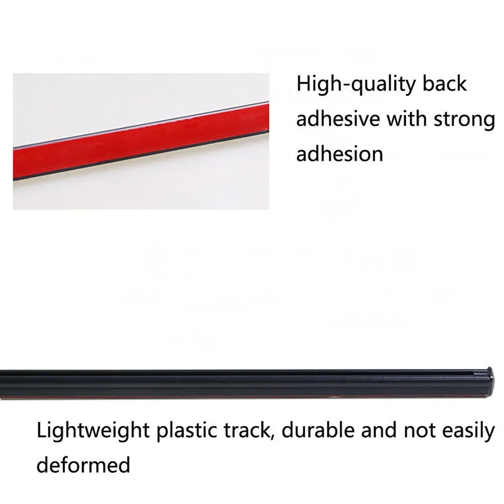 Side Window Car Curtains Sun Shade 2Pcs Accessory Black Foldable Parts