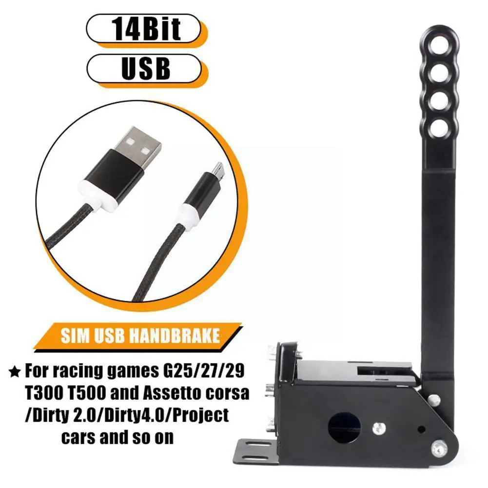 USB Drive-free PC Linear Game Handbrake Is Suitable Game Racing Car Rally for Logitech T500 G25 G29 G27 Dust
USB Drive-free PC Linear Game Handbrake Is Suitable Game Racing Car Rally for Logitech T500 G25 G29 G27 Dust