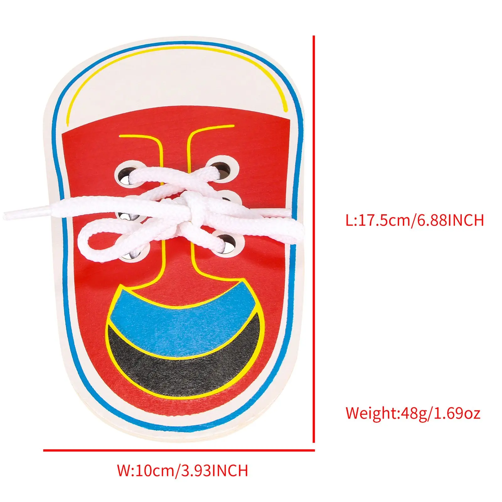 Wooden Tie Shoelaces Toys Non-Toxic Shoelaces Tying Training Game Kid Shoes Lacing Teach Baby Cultivate Independence Puzzle Toys
Wooden Tie Shoelaces Toys Non-Toxic Shoelaces Tying Training Game Kid Shoes Lacing Teach Baby Cultivate Independence Puzzle Toys