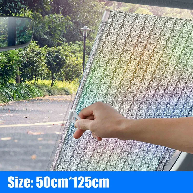 Auto Car Retractable Front Window Windshield Sun Shade Cover Visor Roller Blind Protection Window Film Rear Sunshade 50*125cm
Auto Car Retractable Front Window Windshield Sun Shade Cover Visor Roller Blind Protection Window Film Rear Sunshade 50*125cm