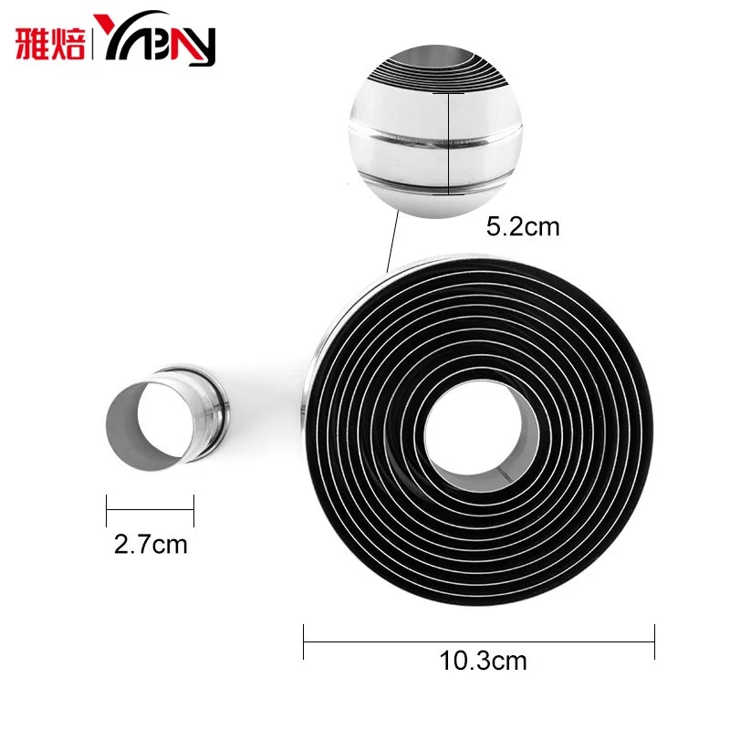 12Pcs/Set Yabay Stainless Steel Round Smooth ripples biscuit cutter cookie mold Pastry Fondant Cake Baking Tools
12Pcs/Set Yabay Stainless Steel Round Smooth ripples biscuit cutter cookie mold Pastry Fondant Cake Baking Tools