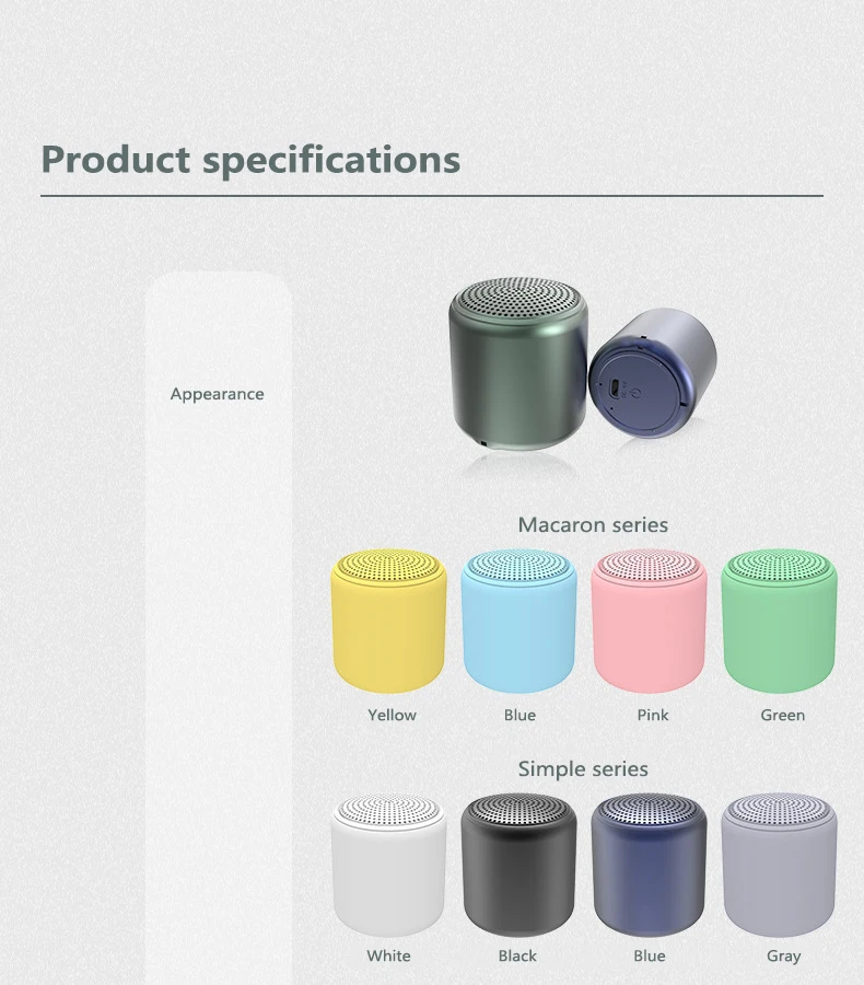 New TWS Mini Speaker Bluetooth Speaker Home Theater Speakers TWS Bluetooth Column Outdoor Speaker Box Subwoofer
New TWS Mini Speaker Bluetooth Speaker Home Theater Speakers TWS Bluetooth Column Outdoor Speaker Box Subwoofer