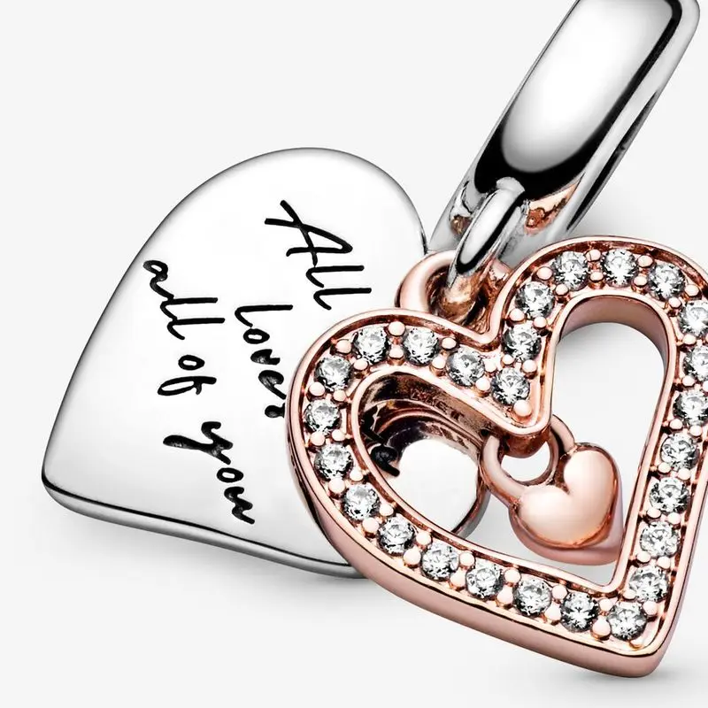 2020 new 925 Sterling Silver Sparkling Freehand Heart Dangle Charms Beads Fit Original Pandora Bracelet Silver S925 Jewelry Gift
2020 new 925 Sterling Silver Sparkling Freehand Heart Dangle Charms Beads Fit Original Pandora Bracelet Silver S925 Jewelry Gift