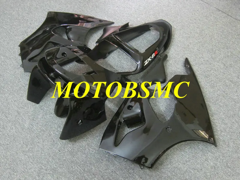 Комплект обтекателей для мотоцикла KAWASAKI Ninja ZX6R 636 98 99 ZX 6R 1998 1999 zx6r ABS глянцевый