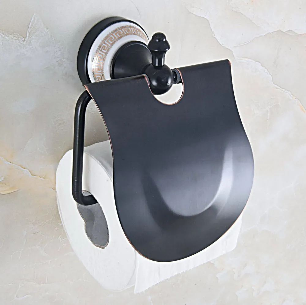 Black Oil Rubbed Bronze Bathroom toilet Paper Holders Brass Bathroom Wall Mount Roll Tissue Rack Roll paper holder lba714
Black Oil Rubbed Bronze Bathroom toilet Paper Holders Brass Bathroom Wall Mount Roll Tissue Rack Roll paper holder lba714