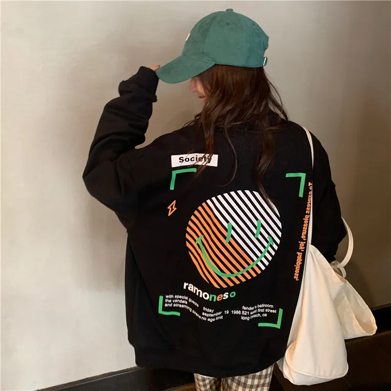 2021 Women's Fall Lazy Loose Baseball Uniform Jacket Women's Printed Long Sleeve Top Retro Jacket
2021 Women's Fall Lazy Loose Baseball Uniform Jacket Women's Printed Long Sleeve Top Retro Jacket