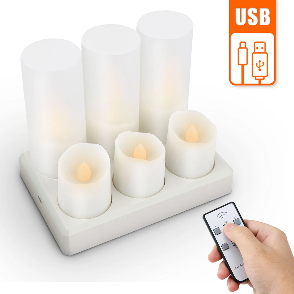 Flameless Led Candles Rechargeable Tea Lights With Remote Christmas Candle For Party Wedding Birthday Home Decoration Lighting
Flameless Led Candles Rechargeable Tea Lights With Remote Christmas Candle For Party Wedding Birthday Home Decoration Lighting