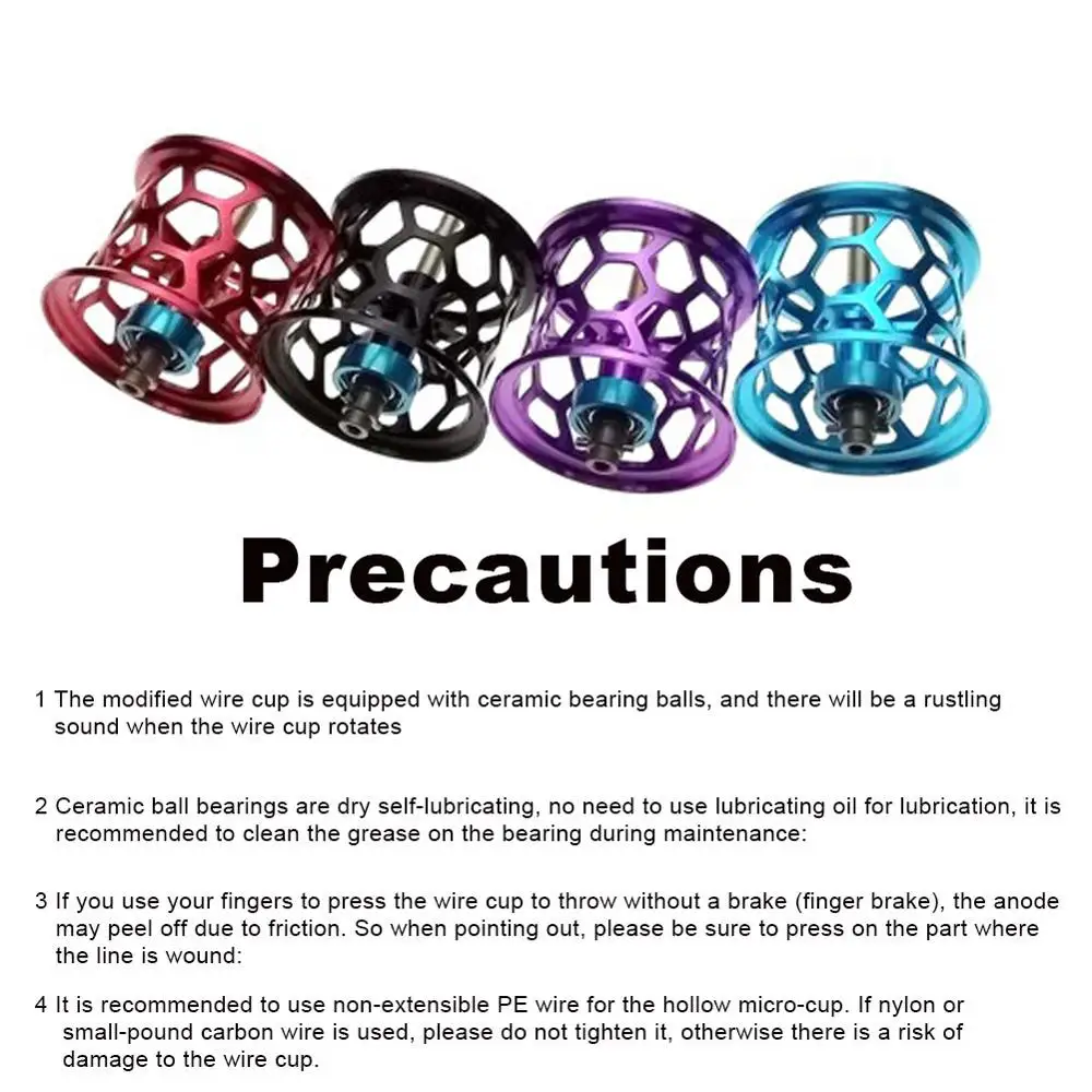 Modified Thread Cup for Drip Wheel 32mm Micro-object Thread Cup Drip Wheel Refitted Thread Cup Fishing Wheel Accessories
Modified Thread Cup for Drip Wheel 32mm Micro-object Thread Cup Drip Wheel Refitted Thread Cup Fishing Wheel Accessories