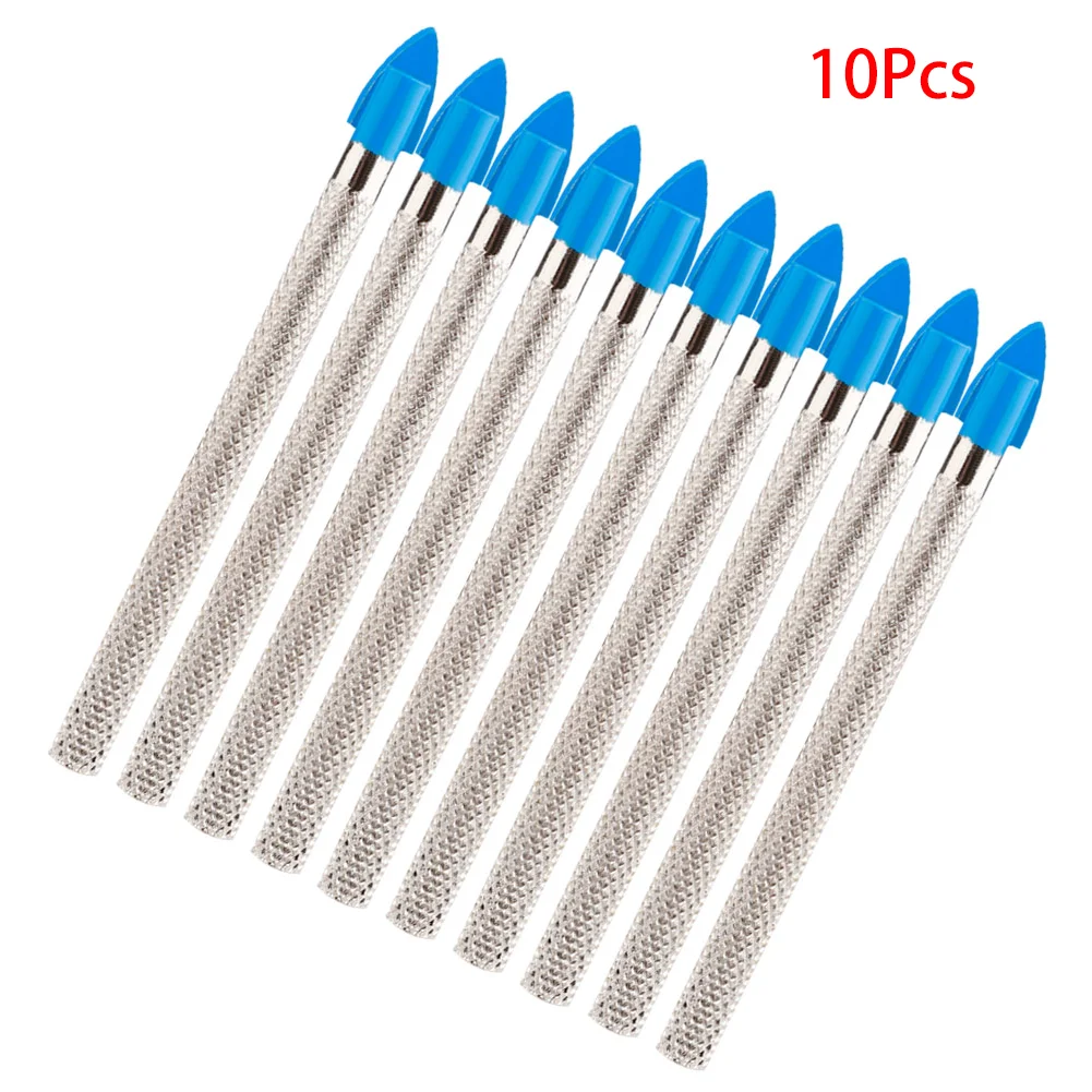 10Pcs 6/8/10/12mm Masonry Drill Bits Set Tile Drilling Tool Glass Hole Opener for Concrete Ceramic Tile Mirror Porcelain Marble
10Pcs 6/8/10/12mm Masonry Drill Bits Set Tile Drilling Tool Glass Hole Opener for Concrete Ceramic Tile Mirror Porcelain Marble