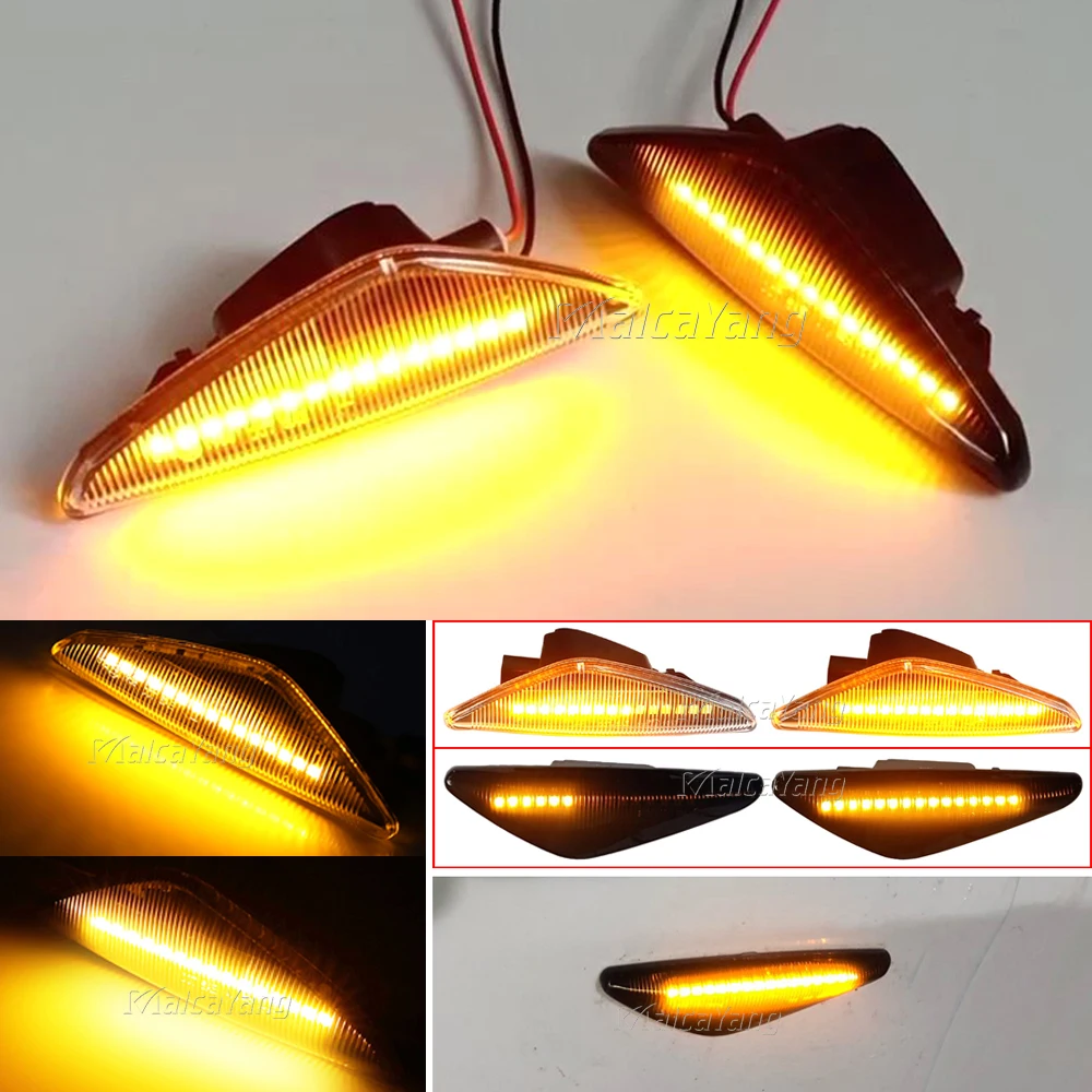 Dynamic Flowing LED Side Marker Turn Signal Light For BMW X5 E70 X6 E71 E72 X3 F25 Sequential Lamp Blinker
Dynamic Flowing LED Side Marker Turn Signal Light For BMW X5 E70 X6 E71 E72 X3 F25 Sequential Lamp Blinker
