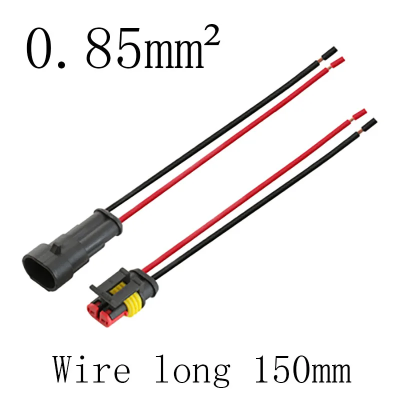 1 Kit 2 Pin 2 Way Automobile Car Waterproof Connector,AMP Plug, socket, Male and Female Waterproof Wire Connector
1 Kit 2 Pin 2 Way Automobile Car Waterproof Connector,AMP Plug, socket, Male and Female Waterproof Wire Connector